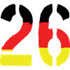 26 Zahl symbol Germany
