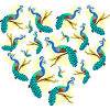Herz Pfau