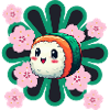 Sushi heureux