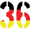 36 Number symbol Germany