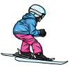 Little skier