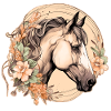 Pferd Boho