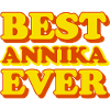 Annika prénom cadeau drôle