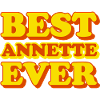 Annette first name funny gift
