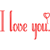 I Love you