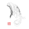 elephant black
