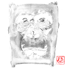 Gorilla White in Black
