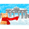Schneekatze