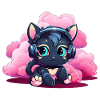 Kawaii Music Cat