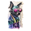 ChromeChomper // Cyberpunk Dog