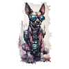 Megabyte Marauder // Chien Cyberpunk