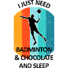 Badminton Badminton Badminton Player Chocolate