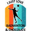 Badminton Badminton Badminton Player Chocolate