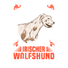 Irischer Wolfshund hat Personal Windhund