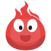 Element Feuer (Bubble)