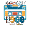 55th Birthday September Vintage 1968 Cassette