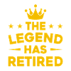 The legend retires