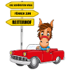 REITERHOF - PFERD - PFERDE - AUTO