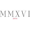 Roman numeral Year of birth Made in 2016