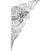 Maori Brustlogo 2 weiß