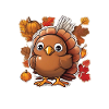 Thanksgiving Truthahn Herbst Erntedankfest