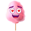Zuckerwatte Rosa