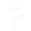 Yoga Tree Pose, white