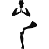 Yoga Tree Pose, Homme