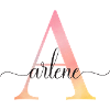 Un | Monogramme | Nom | ArleneAquarelle