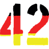 42 Number symbol Germany