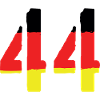 44 Symbole numérique Allemagne