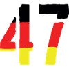 47 Number symbol Germany