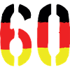 60 symbole de numéro Allemagne