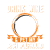 Irish Wolfhound et vin