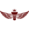 badminton wappen federball