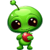 Green Alien Apple: fusion inattendue