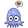 octopus in love