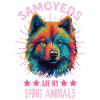 Samojede Liebhaber Bunter Samojede