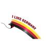 I LIKE GERMANY with Flag