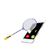 Badminton Volant Au Téléphone