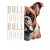 Bulldog Lover Geometry Bulldog Art