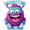Cartoon Monsterklasse Grundschule Klassentier