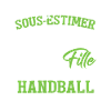 Fille Handball Drôle