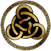 Celtic12 Pergament mit schwarzem Hintergrund