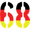 68 Symbole numérique Allemagne