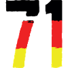 71 Number Symbol Germany