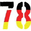 78 Number Symbol Germany