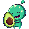 Green Alien Avocado: Exotic Fusion