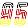 95 Symbole numérique Allemagne