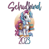 Schulkind 2023 Einhorn